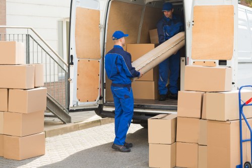 Professional house removalists in Croydon at work
