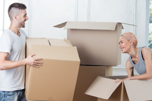 Detailed packing strategies with organized materials