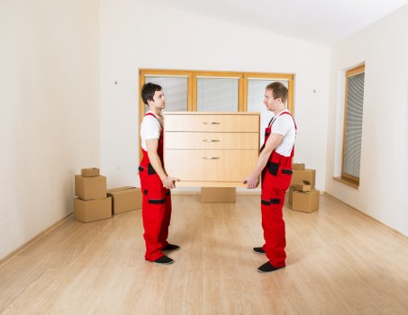 Professional movers assisting during a home move in Croydon